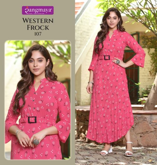 Rangmaya Long Kurtis Catalog